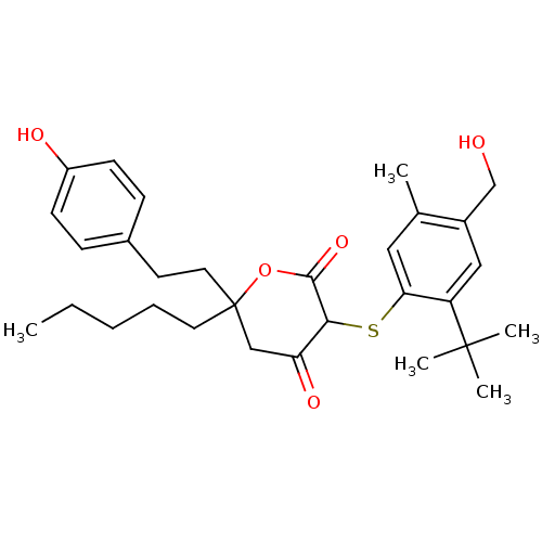 Chemical structure of BindingDB Monomer ID 2176