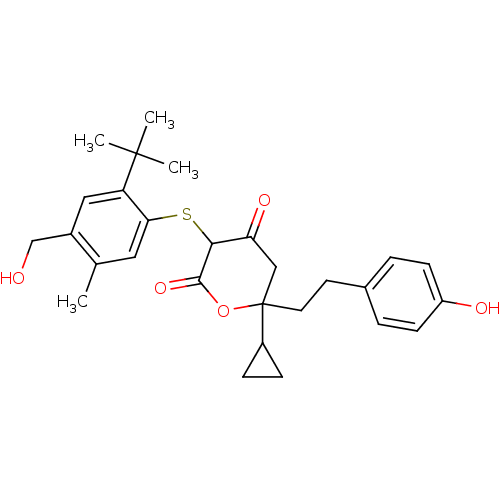 Chemical structure of BindingDB Monomer ID 2179