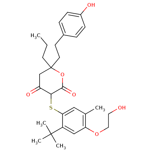 Chemical structure of BindingDB Monomer ID 2188
