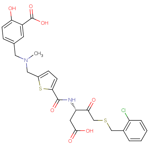Chemical structure of BindingDB Monomer ID 219