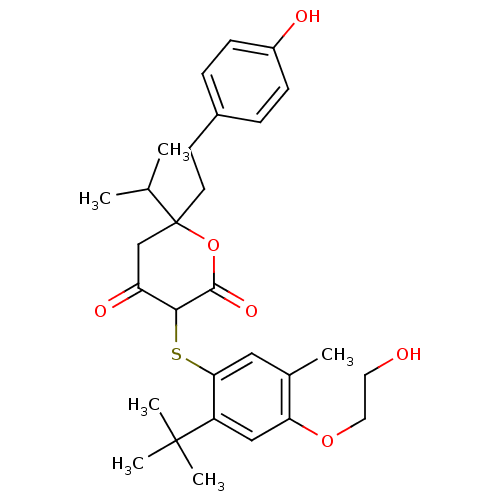 Chemical structure of BindingDB Monomer ID 2191