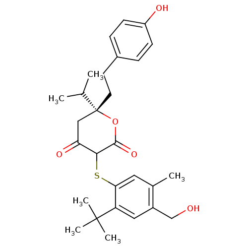 Chemical structure of BindingDB Monomer ID 2205