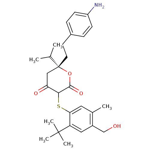 Chemical structure of BindingDB Monomer ID 2207