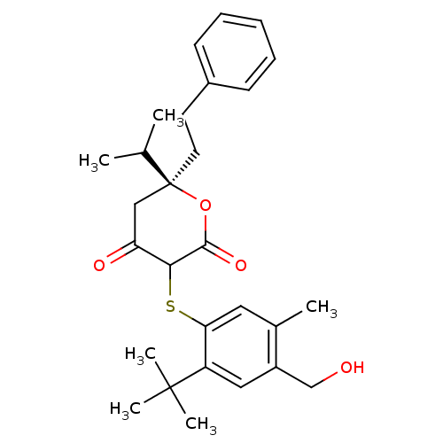 Chemical structure of BindingDB Monomer ID 2208
