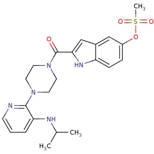 Chemical structure of BindingDB Monomer ID 2302