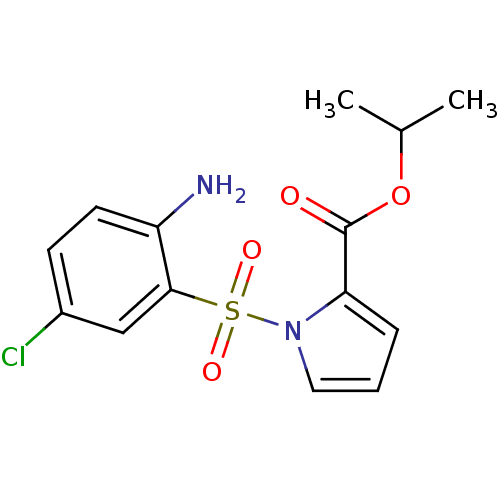 Chemical structure of BindingDB Monomer ID 2341