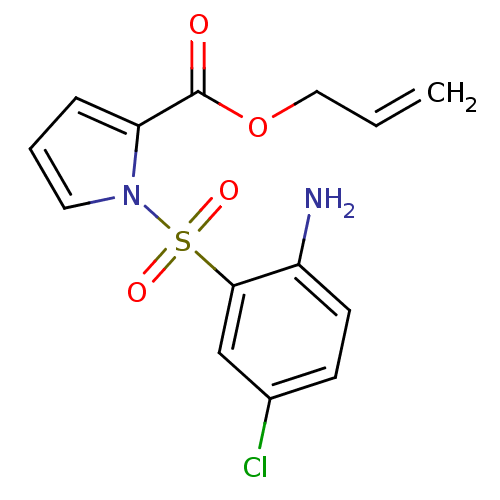 Chemical structure of BindingDB Monomer ID 2342