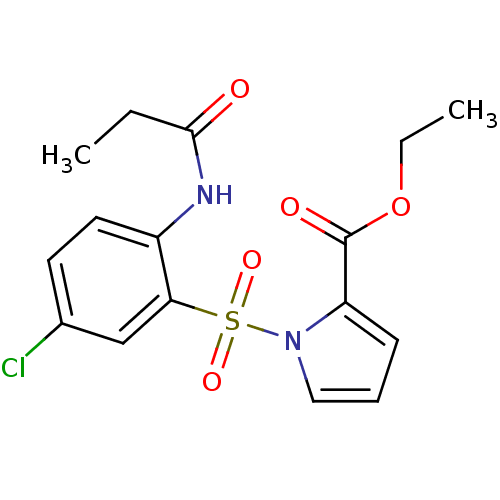 Chemical structure of BindingDB Monomer ID 2345