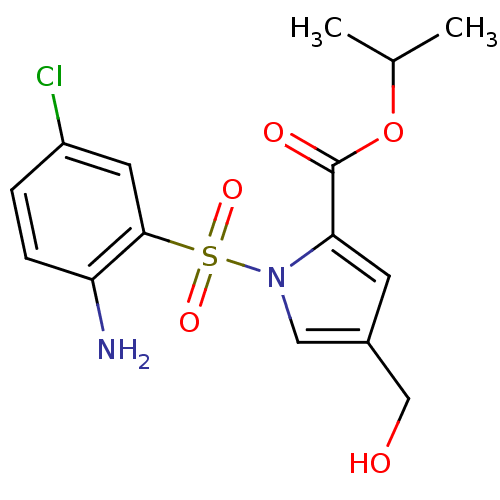 Chemical structure of BindingDB Monomer ID 2400