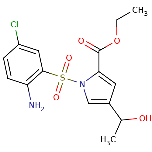 Chemical structure of BindingDB Monomer ID 2401