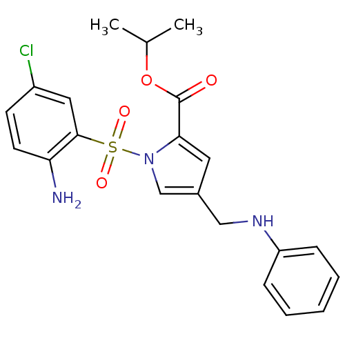 Chemical structure of BindingDB Monomer ID 2406