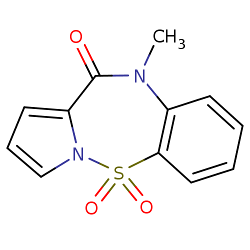 Chemical structure of BindingDB Monomer ID 2465