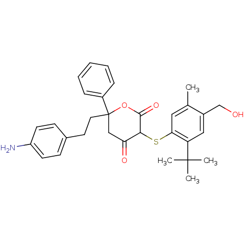 Chemical structure of BindingDB Monomer ID 2524