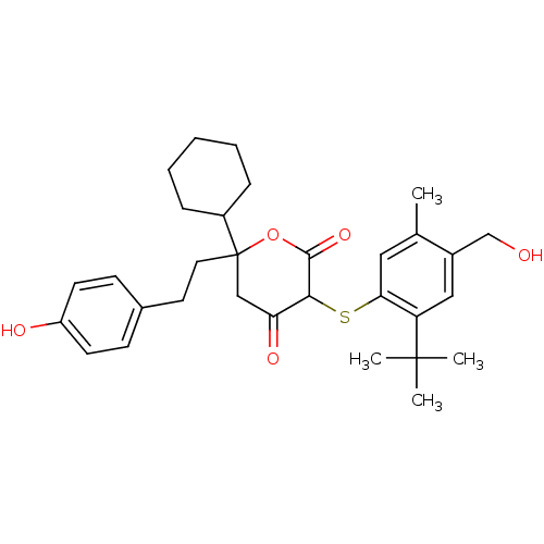 Chemical structure of BindingDB Monomer ID 2532