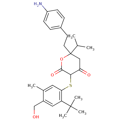 Chemical structure of BindingDB Monomer ID 2536