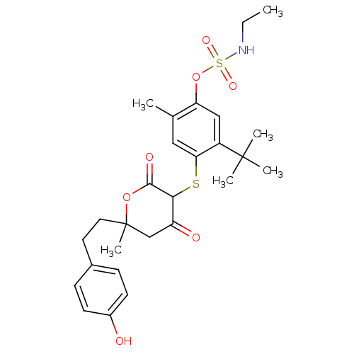 Chemical structure of BindingDB Monomer ID 2539