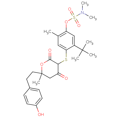 Chemical structure of BindingDB Monomer ID 2541
