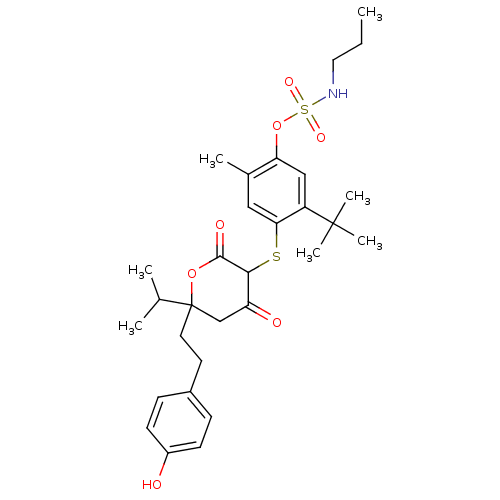 Chemical structure of BindingDB Monomer ID 2545