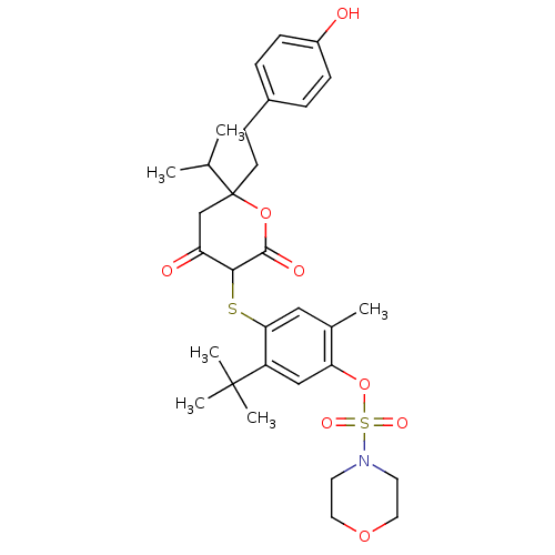 Chemical structure of BindingDB Monomer ID 2548