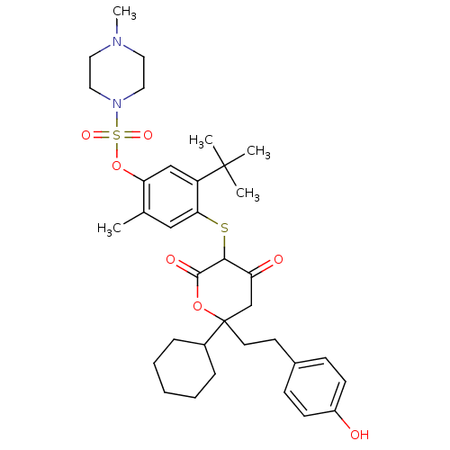 Chemical structure of BindingDB Monomer ID 2551