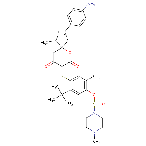 Chemical structure of BindingDB Monomer ID 2555