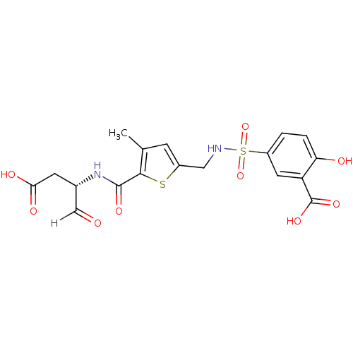 Chemical structure of BindingDB Monomer ID 260