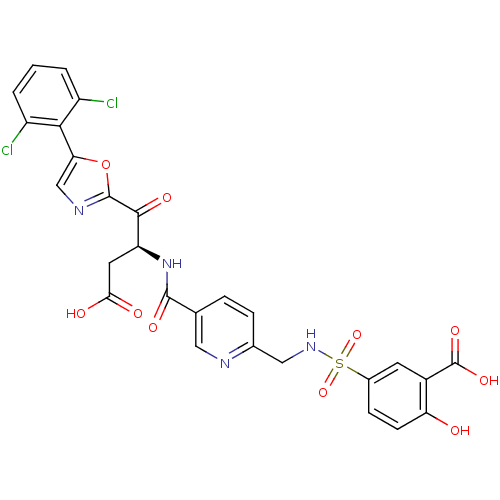 Chemical structure of BindingDB Monomer ID 278