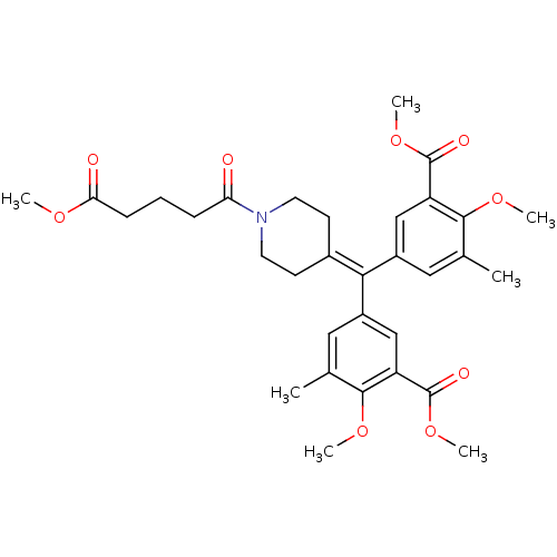 Chemical structure of BindingDB Monomer ID 2821