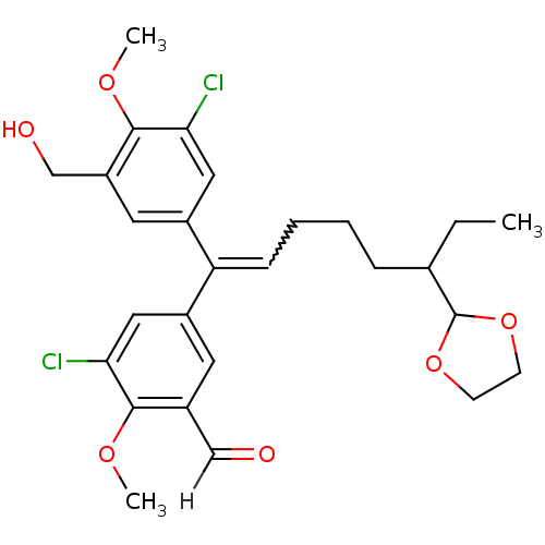Chemical structure of BindingDB Monomer ID 2847