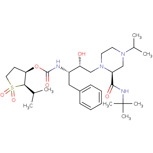 Chemical structure of BindingDB Monomer ID 292