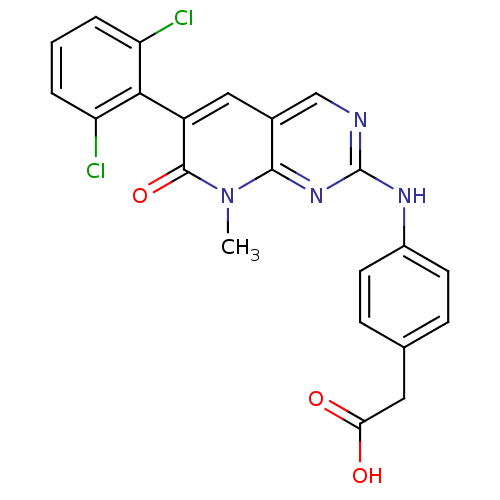Chemical structure of BindingDB Monomer ID 3104