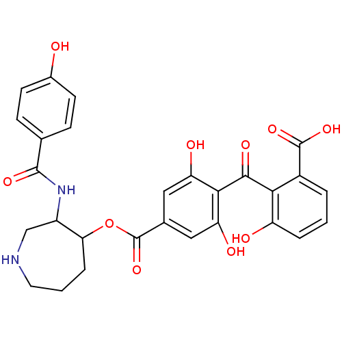 Chemical structure of BindingDB Monomer ID 3182