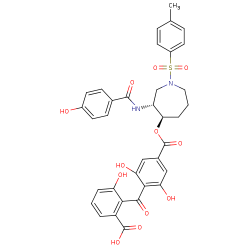 Chemical structure of BindingDB Monomer ID 3184