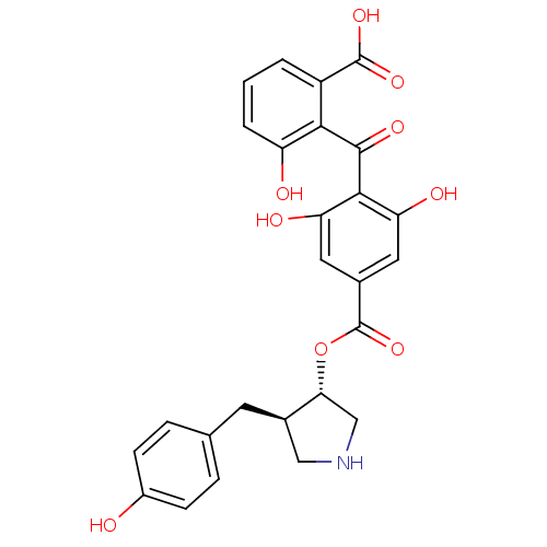 Chemical structure of BindingDB Monomer ID 3201