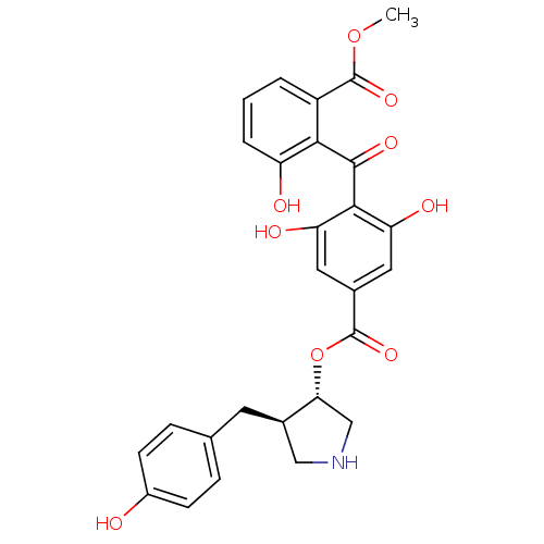 Chemical structure of BindingDB Monomer ID 3206