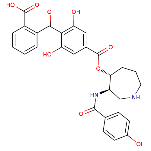 Chemical structure of BindingDB Monomer ID 3207