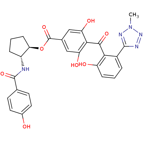 Chemical structure of BindingDB Monomer ID 3240