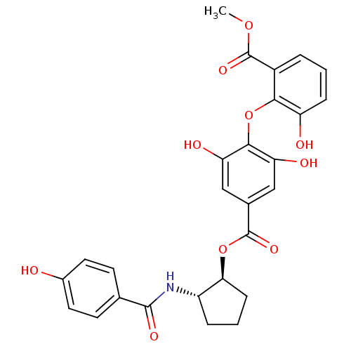 Chemical structure of BindingDB Monomer ID 3251