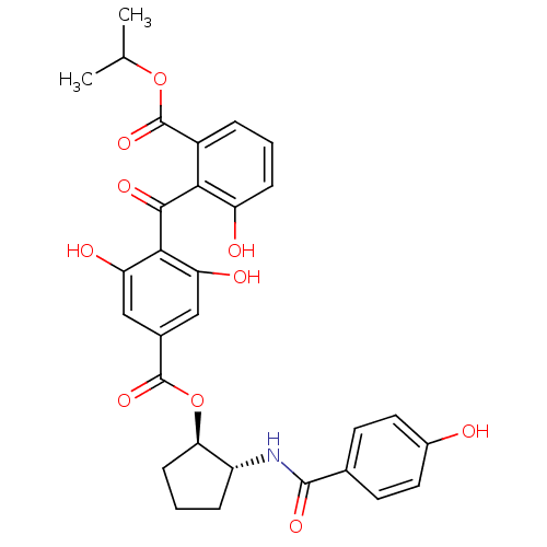 Chemical structure of BindingDB Monomer ID 3254