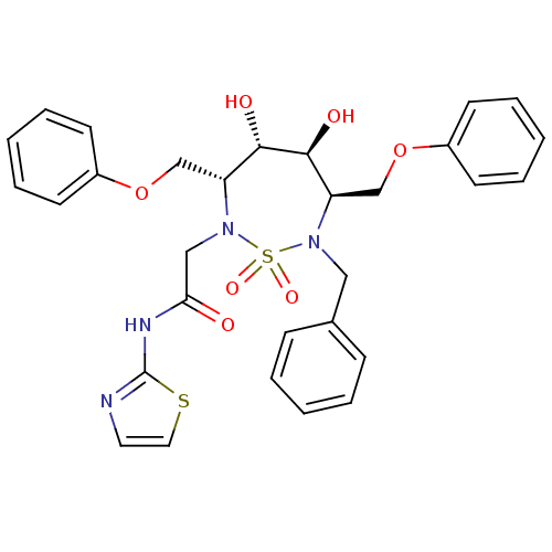 Chemical structure of BindingDB Monomer ID 332