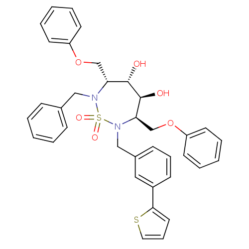 Chemical structure of BindingDB Monomer ID 334