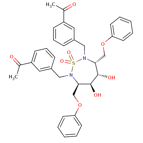 Chemical structure of BindingDB Monomer ID 343