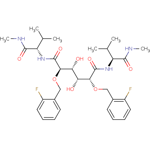 Chemical structure of BindingDB Monomer ID 349