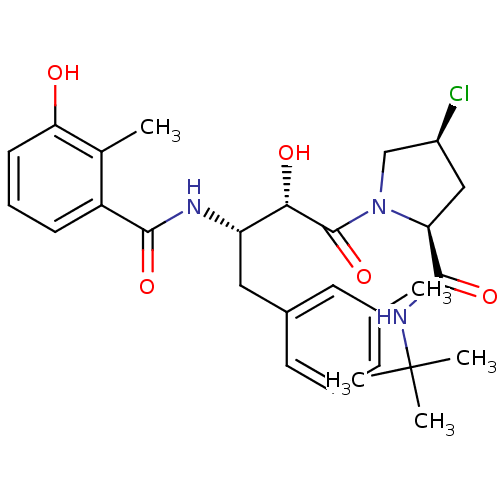 Chemical structure of BindingDB Monomer ID 4126