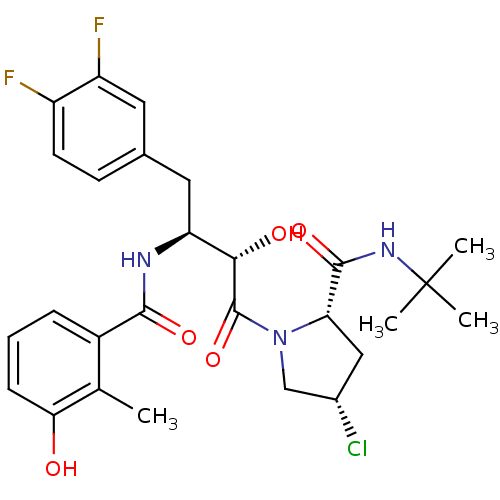 Chemical structure of BindingDB Monomer ID 4131