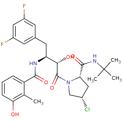 Chemical structure of BindingDB Monomer ID 4132