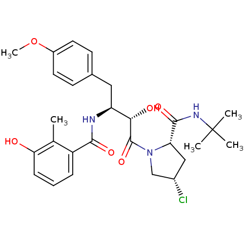 Chemical structure of BindingDB Monomer ID 4135