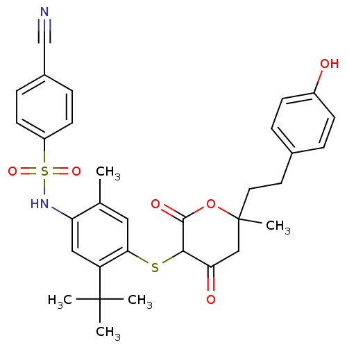 Chemical structure of BindingDB Monomer ID 414