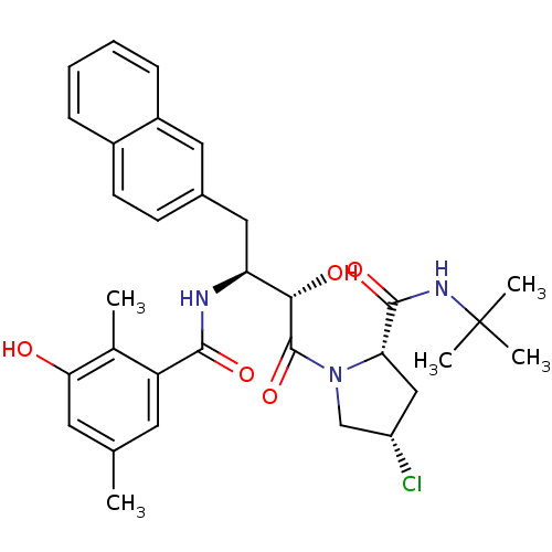 Chemical structure of BindingDB Monomer ID 4163
