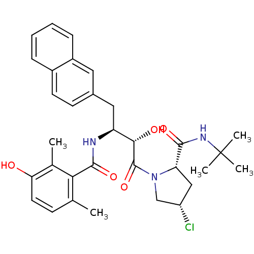 Chemical structure of BindingDB Monomer ID 4164